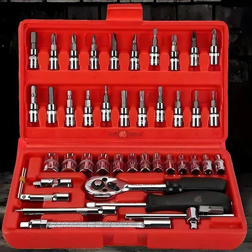 46-Socket-Wrench-Screwdriver-Set 46 Socket Wrench Screwdriver Set - Image 1