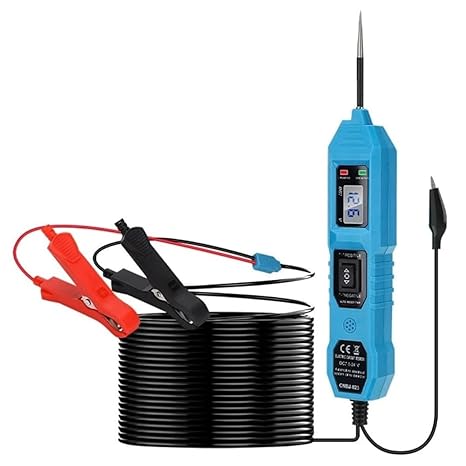 51-ozG4hs7L._SX466_ Serplex® Multifunctional Car Circuit Tester with LED, 3.5-36V AC/DC Car Power Tester with Buzzer, Electrical Tester Digital Display Short Circuit Finder for Continuity Testing, Trailer Lights Testing - Image 1
