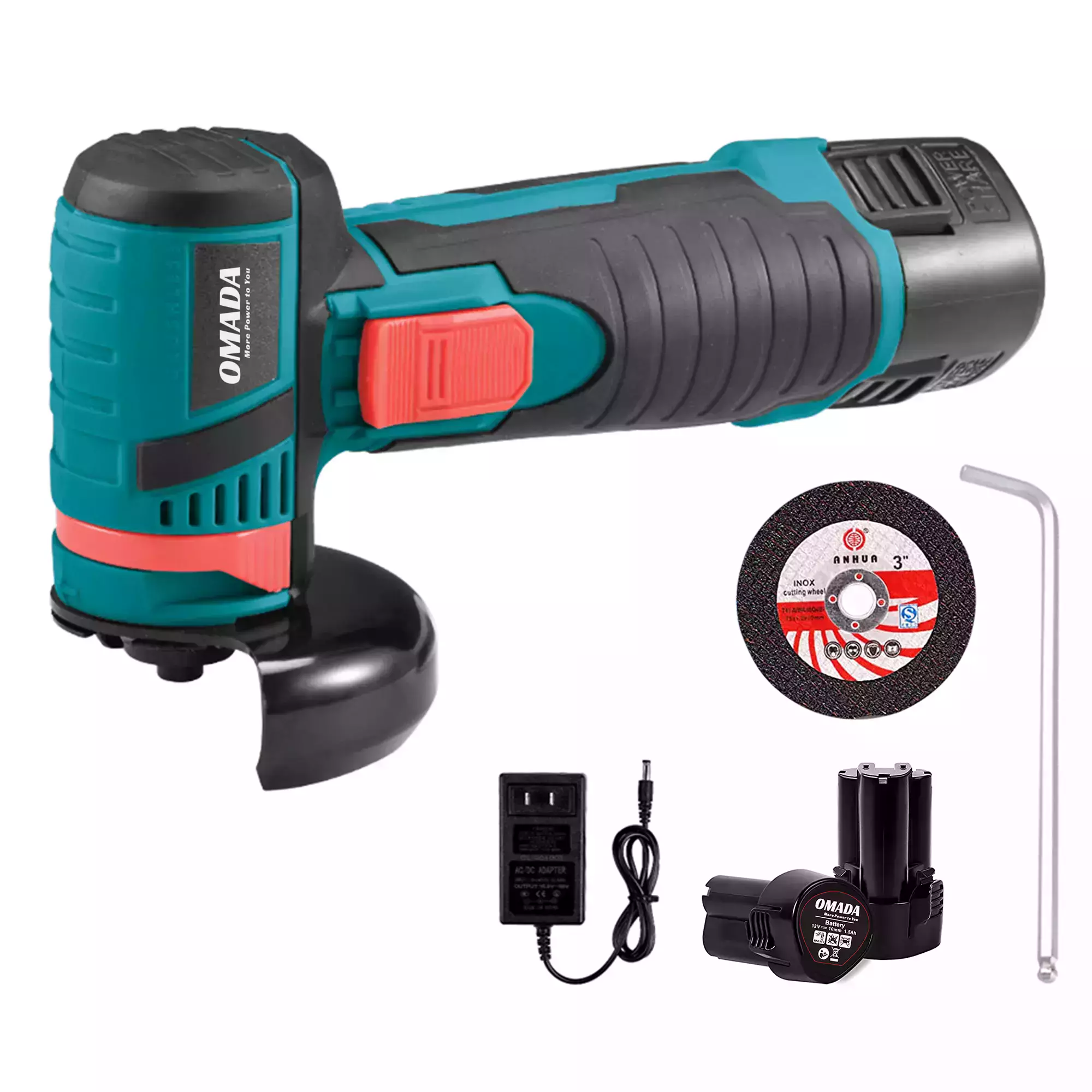 POW.ANG.87648315_1684985728216 Omada OMD-0034 660 W 100 mm Angle Grinder - Image 1